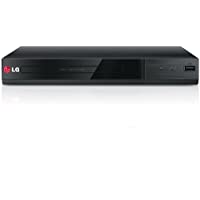 LG DP132 - Reproductor de DVD con entrada USB y RCA (formatos AVCHD- DIVX- DIVX HD- MPEG2- MPEGA)- color negro